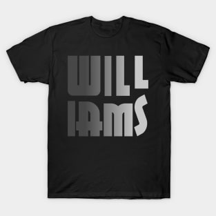 Williams, name, typography T-Shirt